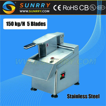 Fruit vegetable cutter 150Kg/h fruit and vegetable cutter with 5 blades vegetable fruit cutter for CE (SY-MFC30 SUNRRY)