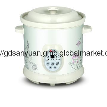 White Ceramic Cooker