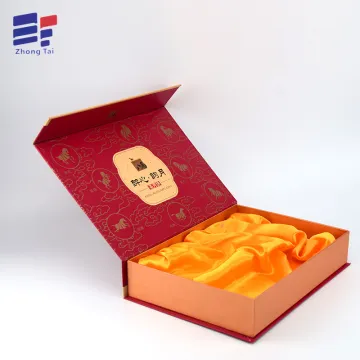 Customized cardboard folding tea packaging gift box