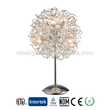 Elegant Appearance Delicate Style sliver table Lamp Table lamp