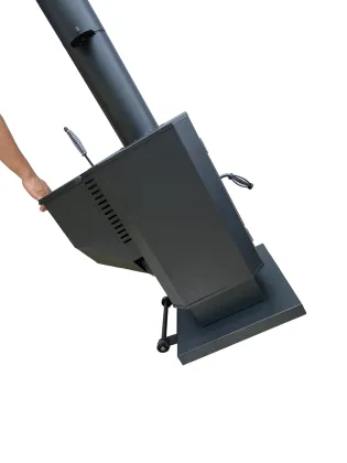 Factory Direct Sale Outdoor Wooden Pellet Heaters Stainless Steel Pyramid Patio Heaters