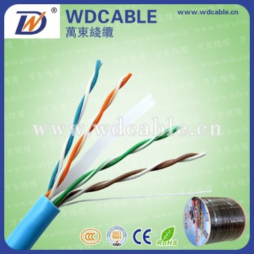 China network cable factory lan cable 300m cat6 utp network cable cat6,cat5, stp CCA conductor good price competitive price.
