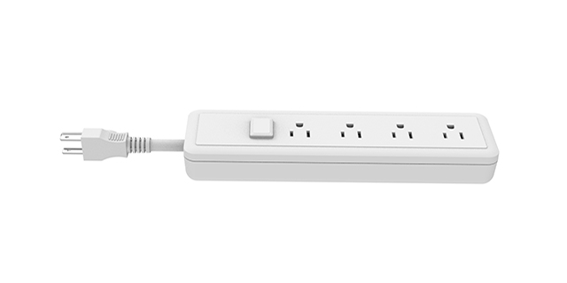 4-Outlet American Electric Extension Bar