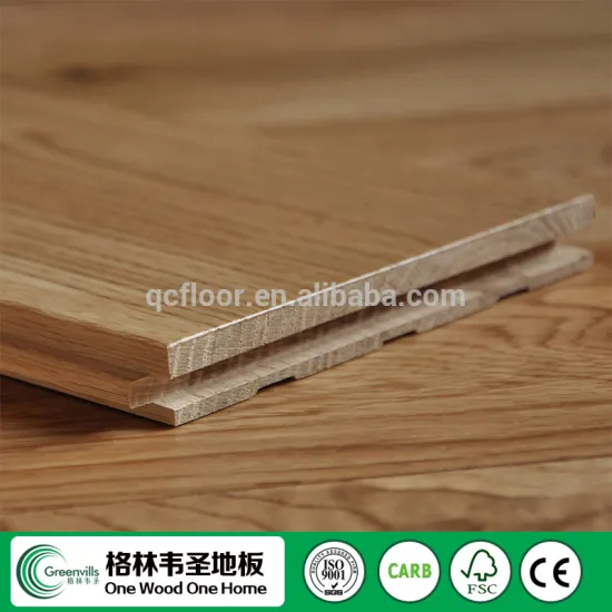Greenvills Character Oak Natural solid wood flooring factory price