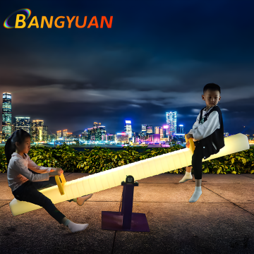 Waterproof LED Garden Seesaw Bench