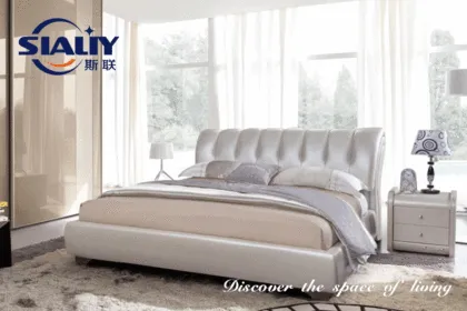 Leather Bed Bright Color