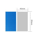 Beste thermische leitfähige Pads für CPU Blau