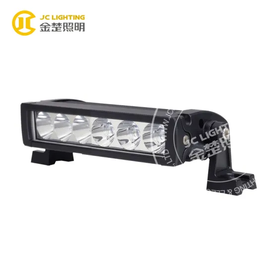High quality 18w led light bar 24v truck led light for road roller,police car,ATV,SUV