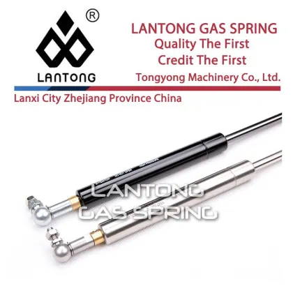Nitrogen Adjustable Force Gas Strut Force Gas Spring