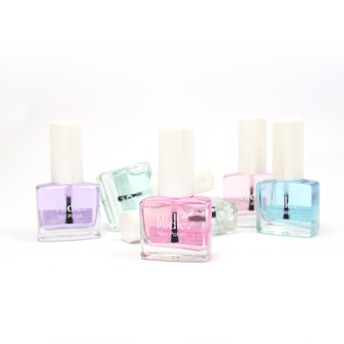 Transparent and Light Colors Top Coat Nail Polish