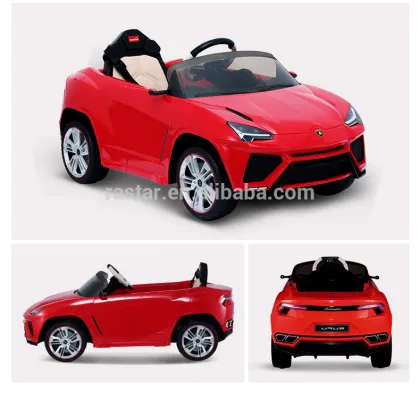 Rastar new design ride on type Lamborghini Urus kids electric cars 12v