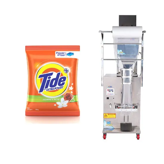 Hot Selling Weighing Detergent Powder Filling and Packing Machines for Washing Powder and Soap Powder Packaging