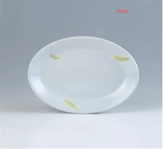Porcelain Dessert Plate For Hotel made in china,