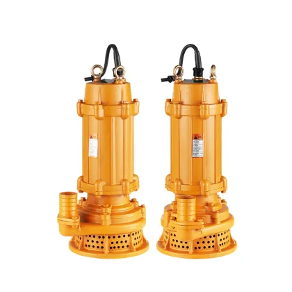 High Lift Electric Water Pump Machine - WQX15-55-5.5 Submersible Sewage Pump
