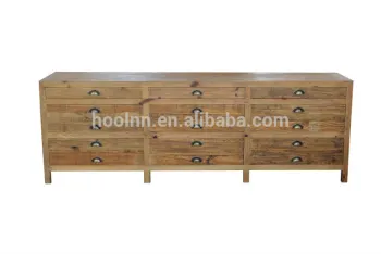 French stylish reclaimed Wood TV stand HL369