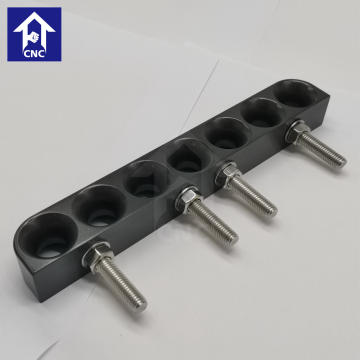 Custom Anodized Aluminum Deck Fairleads for Sailing Yachts