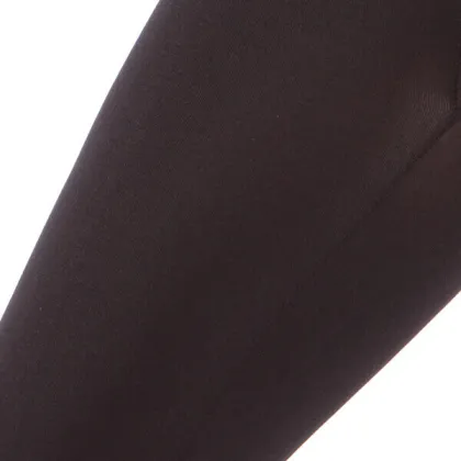 Plus Size Maternity Footless Tights - High Waisted Solid Style
