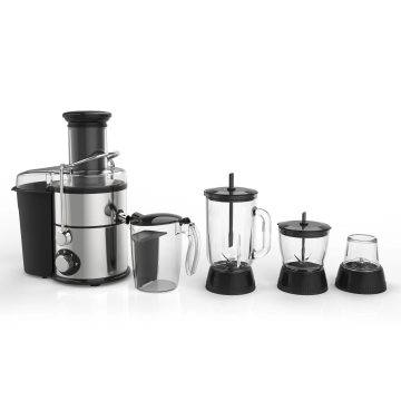 SOKANY 4-in-1 Electric Juicer Mixer Blender B-1018 Stainless Steel