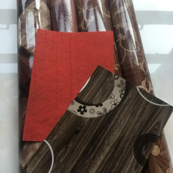 Plastic PVC Flooring Looks Like Wood