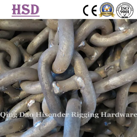 Welded Stud Anchor Chain, Marine Anchor Chain, Steel Chain, Good Quality, High Test Mooring Chain, Buoy Chain, Hatch Board Chain, Lashing Chain,High Test Chain,