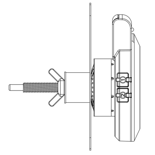 Aktualisiertes drahtloses Bluetooth-Grillthermometer mit Doppelsonde