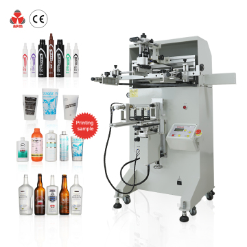 Cosmetic Bottle Screen Printing Machine for Glass and Silk Cups