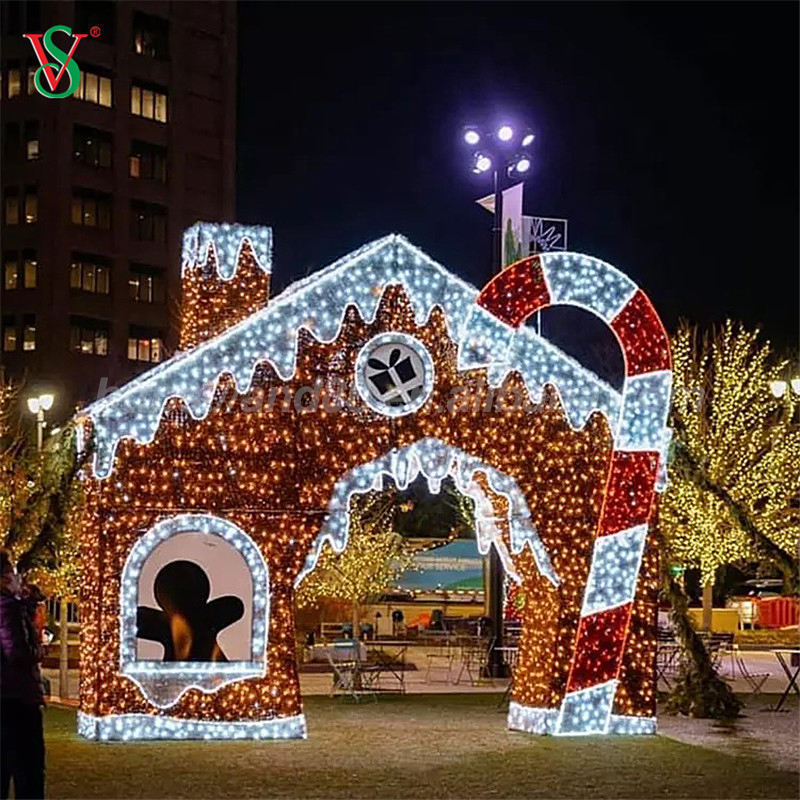 Outdoor 3d Led Christmas Motif Light Decoration