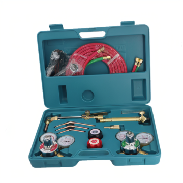Glosok Gas Welder Tools Kit: Welding & Cutting Torch with Oxygen Acetylene Regulator