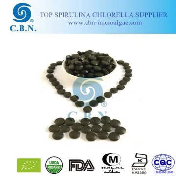 Organic spirulina available 200mg, 250mg, 300mg, 400mg, 500mg Spirulina tablet