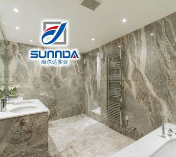60*60 inkjet beige marble glazed porcelain tiles, wear-resistant non-slip high quality building material