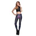 Damen sexy Digitaldruck Sublimation bunte Leggings