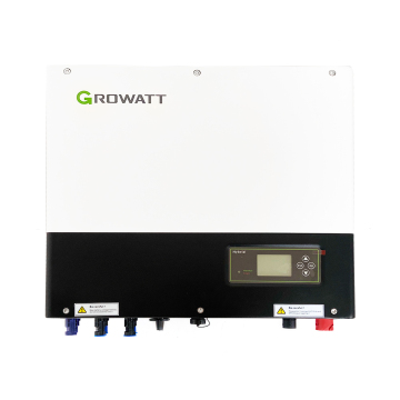 EU Certified Growatt Hybrid Inverter Solar Panel Kit with High Volt Battery