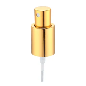 aluminum perfume mist spray pump black custom color essential oil pump spray 18/410