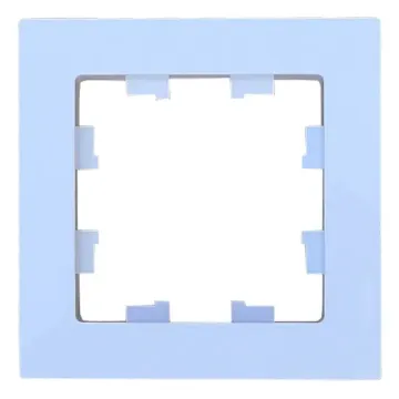 Horizontal Frame 1 Gang FH Series White (FH2100