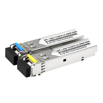 Factory Bezpośrednie dostawa Epon GPON SFP WDM SM 1.25G 20 km moduł SFP DDM
