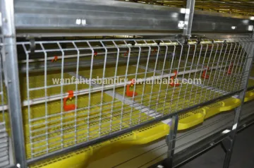 High quality broiler chicken cage feeding poultry farm equipment in china