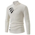 Men's Long Sleeve Knitted Turtleneck Sweater