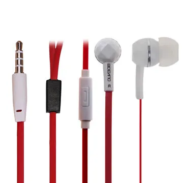 3.5mm plug noise cancelling wired earphones with microphone nice headset