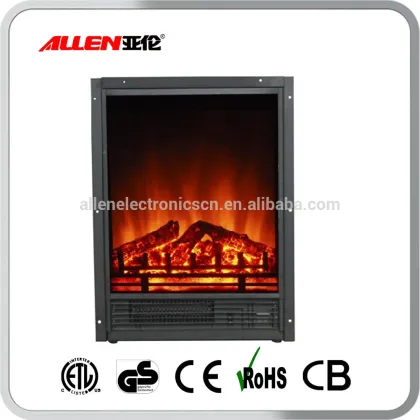 220V Artificial Electric Fireplace Insert Heaters with Artificial Fire Electric Fireplace No Heat