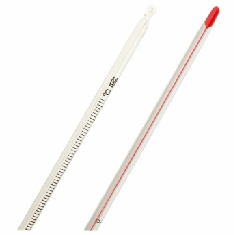 Lab Use Red alcohol glass thermometer