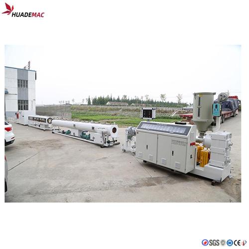 Automatic fully 75-200mm HDPE pipe extrusion machine price