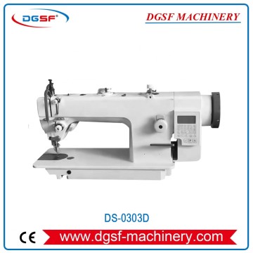 Bilgisayar Düz Yatak Ağır Yürüyüş Yürüyüş Ayağı Endüstriyel Dikiş Makinesi DS-0303D
