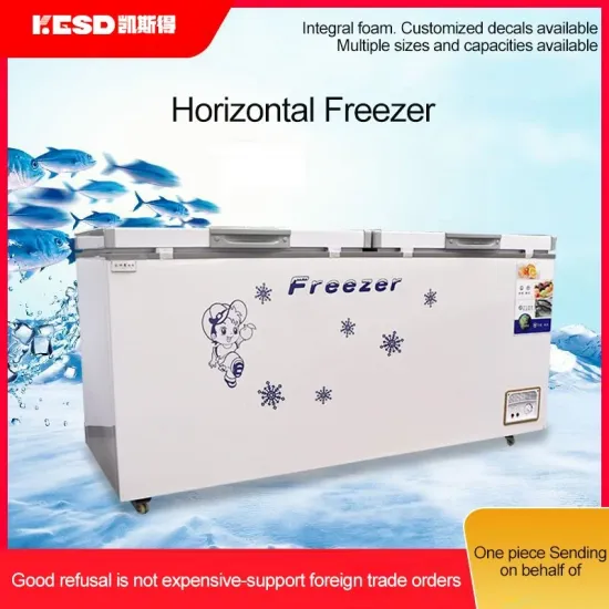 Commercial Horizontal Refrigerator 182L Top Open Single Door Fridge Solar Deep Chest Freezer