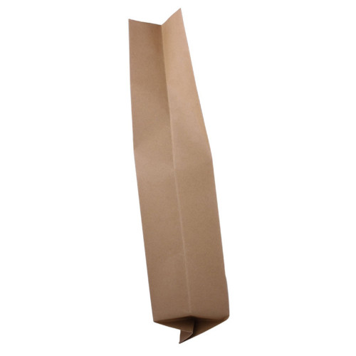 Eco Friendly Quad Seal Kraft Paper Bag For Coffee