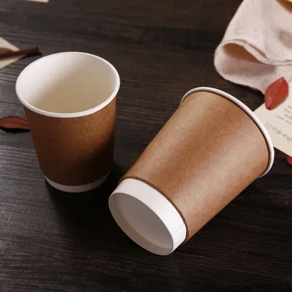 Compostable bassage cups disposable coffee/tea/drink cup