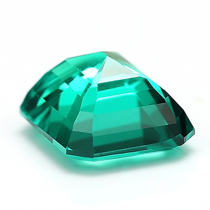 Lab Emerald Colombian Kulay Emerald Cut 8x10