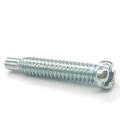 10#-24*26.4mm Phillips Slotted Riveted Bolt Left-Hand Thread