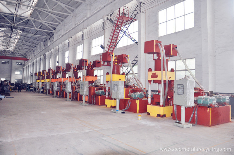 Aluminum Shavings Scraps Briquette Recycling Machine