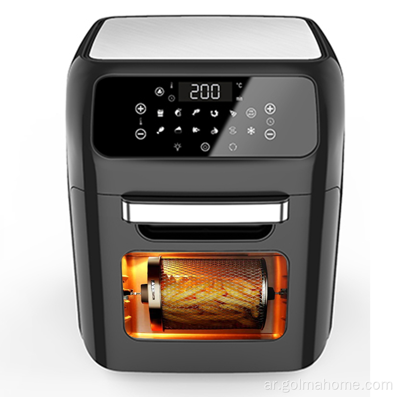 المقلاة الهوائية الجديدة SS Cover Air Fryer Oven Multi-Function Super-Heater