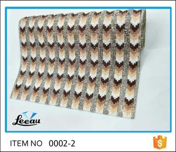 ตกแต่งเสื้อผ้าเหล็กบนเรซิน rhinestone แผ่น